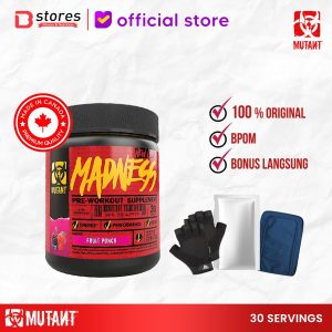 Mutant Madness 30 Serving Pre Workout Bstores – Fruitpunch