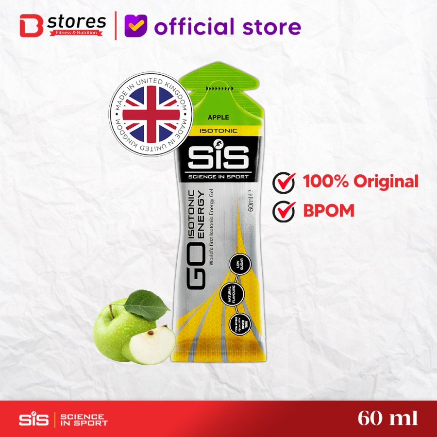 SiS GO Energy Gel Isotonic 60ml Bstores – Lemon Lime